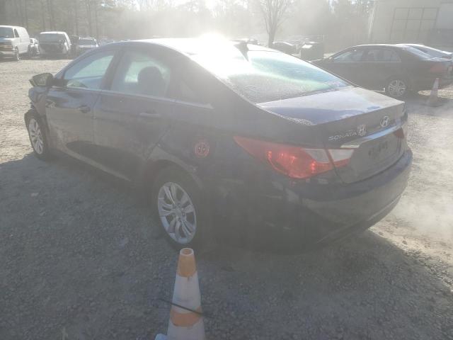 5NPEB4AC4DH548463 - 2013 HYUNDAI SONATA GLS BLUE photo 2