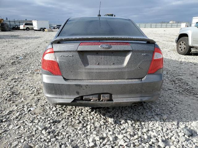 3FAHP0HA1AR254464 - 2010 FORD FUSION SE GRAY photo 6