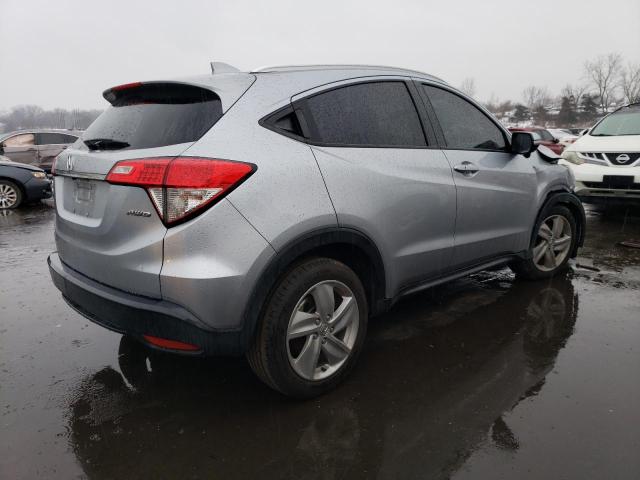 3CZRU6H51KM704457 - 2019 HONDA HR-V EX SILVER photo 3