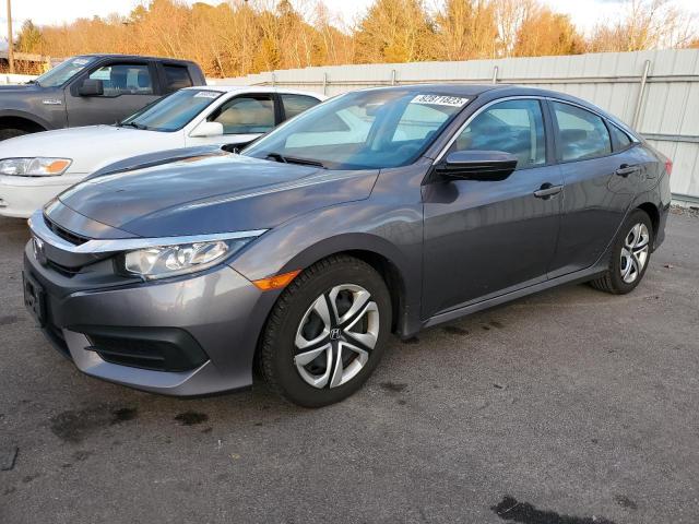 19XFC2F55GE248097 - 2016 HONDA CIVIC LX GRAY photo 1