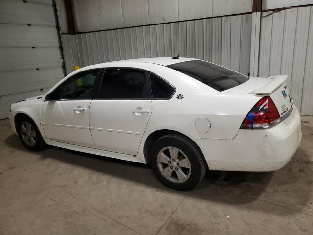 2G1WT57KX91284270 - 2009 CHEVROLET IMPALA 1LT WHITE photo 2