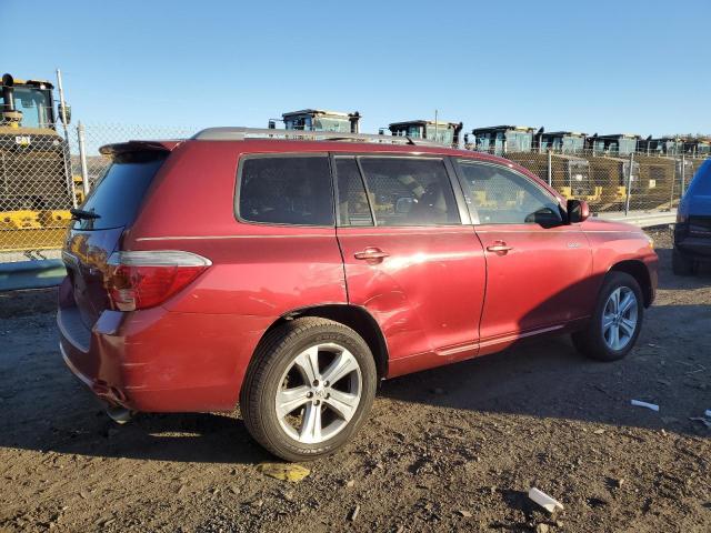 JTEES43A482022963 - 2008 TOYOTA HIGHLANDER SPORT RED photo 3