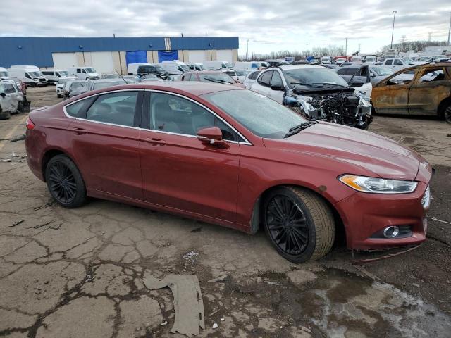 3FA6P0HD9ER314062 - 2014 FORD FUSION SE RED photo 4