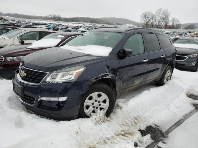 1GNKVFED0GJ120756 - 2016 CHEVROLET TRAVERSE LS BLUE photo 1