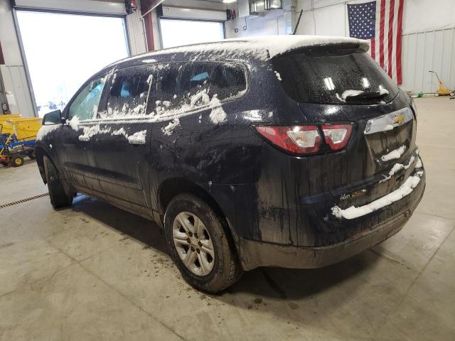 1GNKVFED0GJ120756 - 2016 CHEVROLET TRAVERSE LS BLUE photo 2