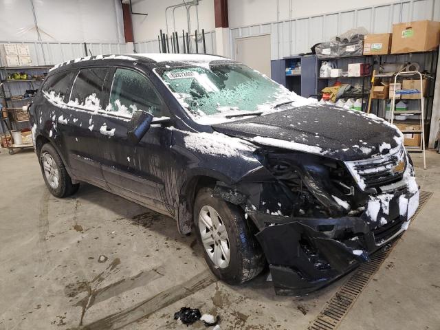 1GNKVFED0GJ120756 - 2016 CHEVROLET TRAVERSE LS BLUE photo 4