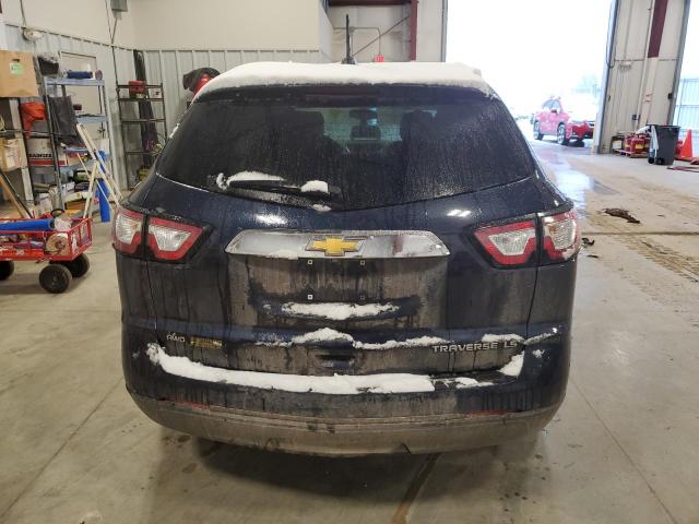 1GNKVFED0GJ120756 - 2016 CHEVROLET TRAVERSE LS BLUE photo 6