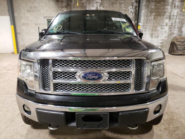 1FTFW1EF0CFC67314 - 2012 FORD F150 SUPERCREW BLACK photo 5