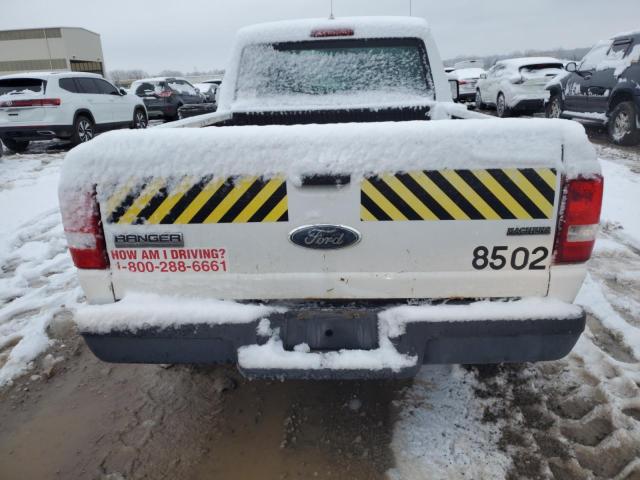 1FTYR10D97PA34960 - 2007 FORD RANGER WHITE photo 6