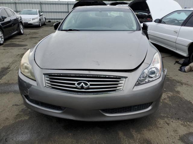 JNKCV64E08M119001 - 2008 INFINITI G37 BASE GRAY photo 5