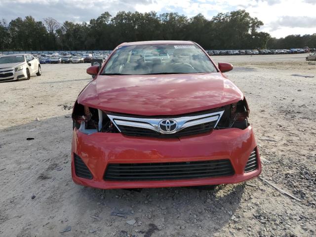 4T4BF1FK5ER431134 - 2014 TOYOTA CAMRY L RED photo 5