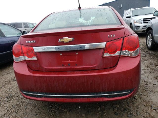 1G1PH5SC9C7197282 - 2012 CHEVROLET CRUZE LTZ RED photo 6