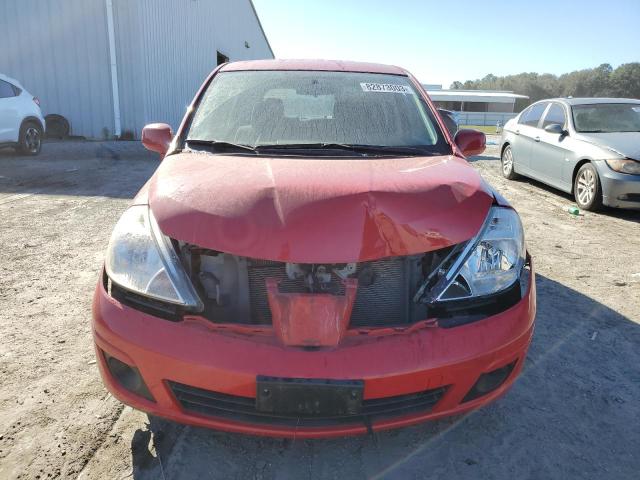 3N1BC1CP3BL430130 - 2011 NISSAN VERSA S RED photo 5