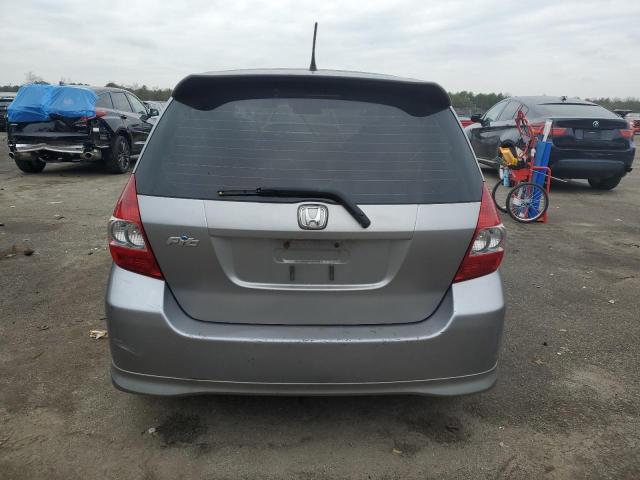 JHMGD37688S066633 - 2008 HONDA FIT SPORT SILVER photo 6