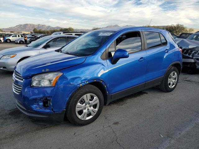 KL7CJKSB2GB532723 - 2016 CHEVROLET TRAX LS BLUE photo 1