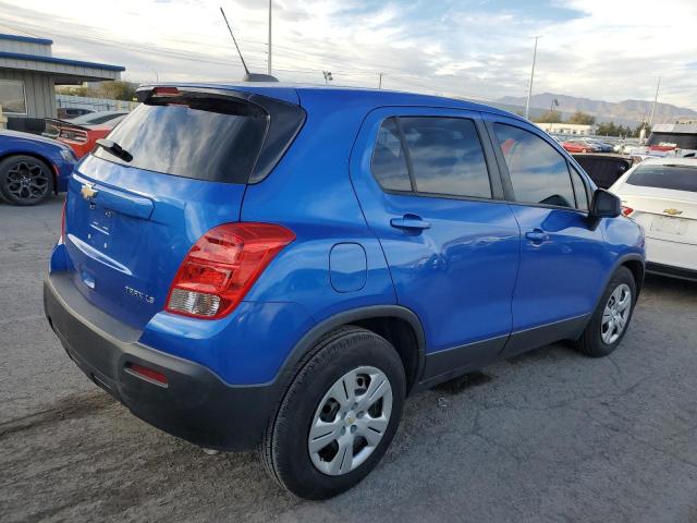 KL7CJKSB2GB532723 - 2016 CHEVROLET TRAX LS BLUE photo 3