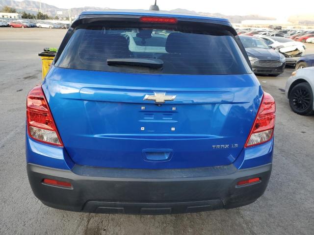 KL7CJKSB2GB532723 - 2016 CHEVROLET TRAX LS BLUE photo 6