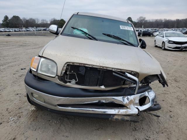 5TBRT34122S320612 - 2002 TOYOTA TUNDRA ACCESS CAB ბეჟი ფოტო 5