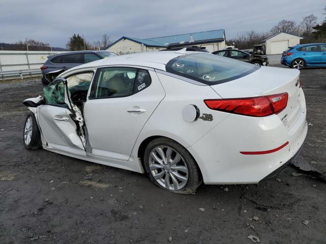 5XXGN4A73FG365394 - 2015 KIA OPTIMA EX WHITE photo 2