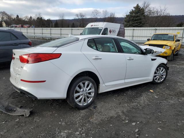 5XXGN4A73FG365394 - 2015 KIA OPTIMA EX WHITE photo 3