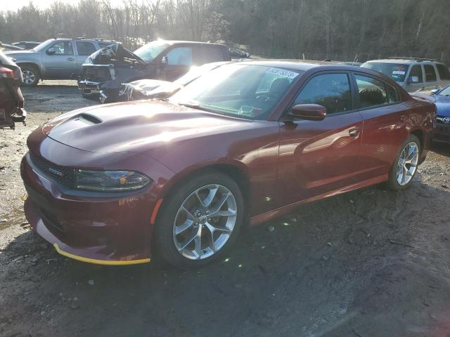 2C3CDXHG4KH616752 - 2019 DODGE CHARGER GT RED photo 1