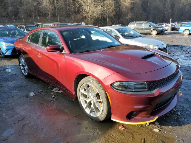 2C3CDXHG4KH616752 - 2019 DODGE CHARGER GT RED photo 4