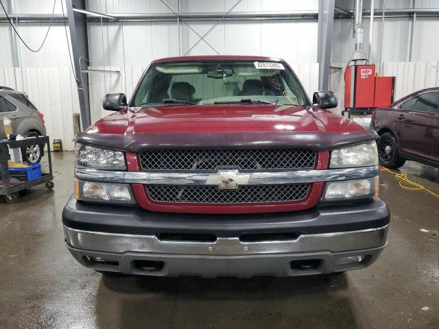 2GCEK19T141241126 - 2004 CHEVROLET 1500 K1500 MAROON photo 5