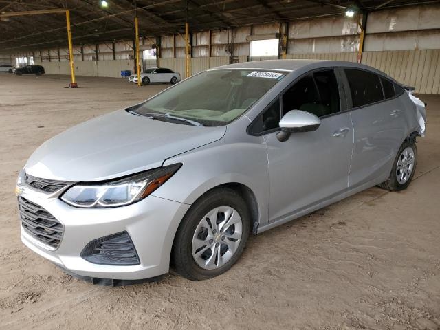 1G1BC5SM0K7147953 - 2019 CHEVROLET CRUZE LS SILVER photo 1