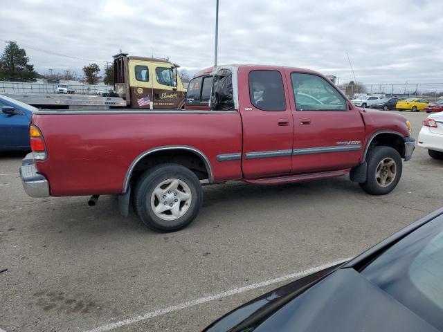 5TBRT34142S311281 - 2002 TOYOTA TUNDRA ACCESS CAB მუქწითელი ფოტო 3