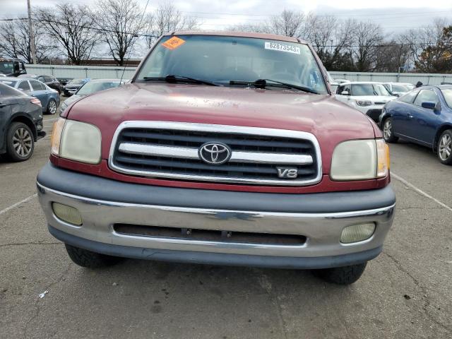 5TBRT34142S311281 - 2002 TOYOTA TUNDRA ACCESS CAB მუქწითელი ფოტო 5