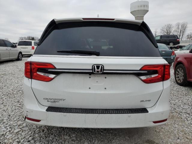 5FNRL6H96PB004943 - 2023 HONDA ODYSSEY ELITE Blanco foto 6