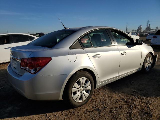 1G1PA5SG6E7289136 - 2014 CHEVROLET CRUZE LS SILVER photo 3