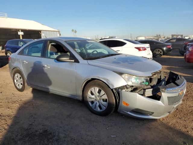 1G1PA5SG6E7289136 - 2014 CHEVROLET CRUZE LS SILVER photo 4