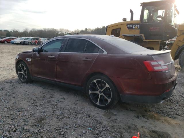 1FAHP2E83GG142780 - 2016 FORD TAURUS SEL BURGUNDY photo 2