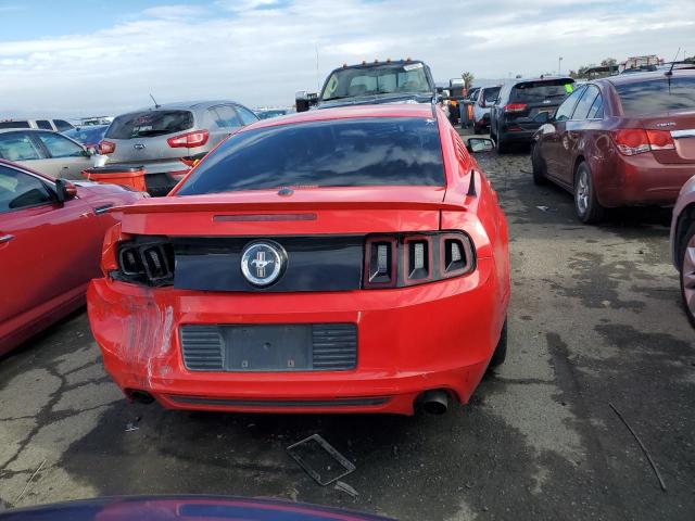 1ZVBP8AM3E5203069 - 2014 FORD MUSTANG RED photo 6