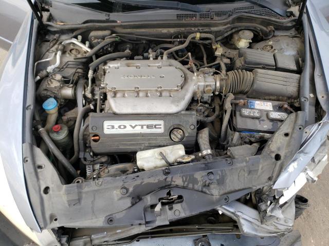 1HGCM66837A003207 - 2007 HONDA ACCORD EX BLUE photo 11