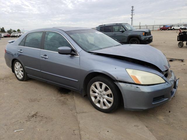 1HGCM66837A003207 - 2007 HONDA ACCORD EX BLUE photo 4