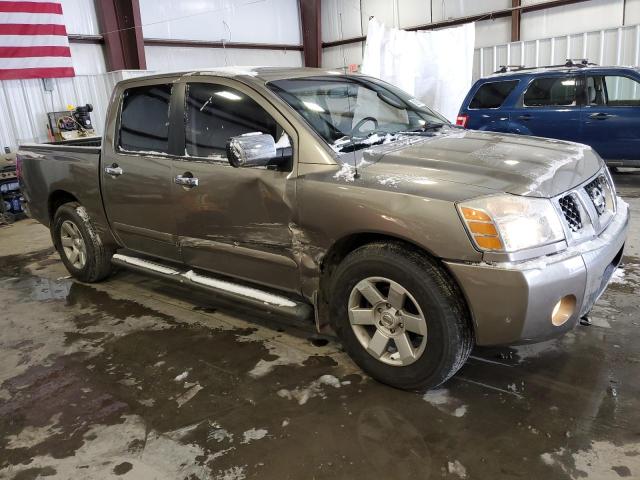 1N6BA07A07N243452 - 2007 NISSAN TITAN XE GRAY photo 4