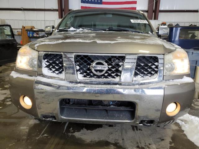 1N6BA07A07N243452 - 2007 NISSAN TITAN XE GRAY photo 5