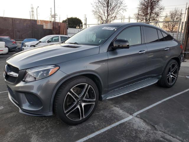 4JGED6EB1KA136329 - 2019 MERCEDES-BENZ GLE COUPE 43 AMG GRAY photo 1