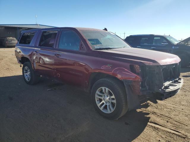 1GNSKHKC7GR232486 - 2016 CHEVROLET SUBURBAN K1500 LT BURGUNDY photo 4