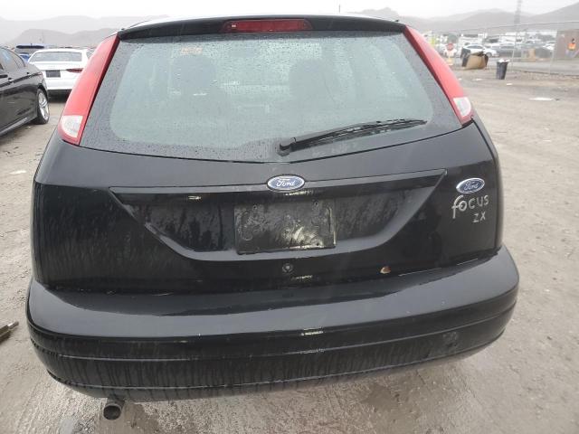 1FAHP31N27W139831 - 2007 FORD FOCUS ZX3 BLACK photo 6