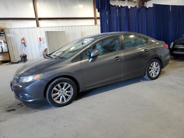 19XFB2F84CE064423 - 2012 HONDA CIVIC EX GRAY photo 1