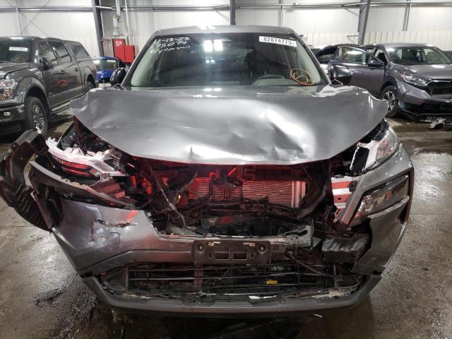 JN8AT3AB3MW210936 - 2021 NISSAN ROGUE S GRAY photo 5