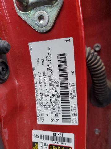 5TFUW5F16FX456002 - 2015 TOYOTA TUNDRA DOUBLE CAB SR/SR5 RED photo 12