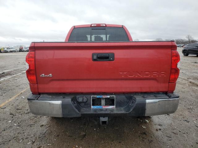 5TFUW5F16FX456002 - 2015 TOYOTA TUNDRA DOUBLE CAB SR/SR5 RED photo 6