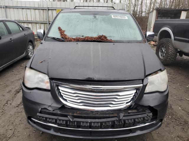 2C4RC1CG6CR181595 - 2012 CHRYSLER TOWN & COU TOURING L CHARCOAL photo 5