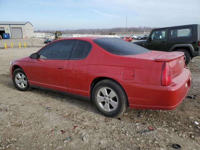 2G1WJ15K279396027 - 2007 CHEVROLET MONTE CARL LS RED photo 2