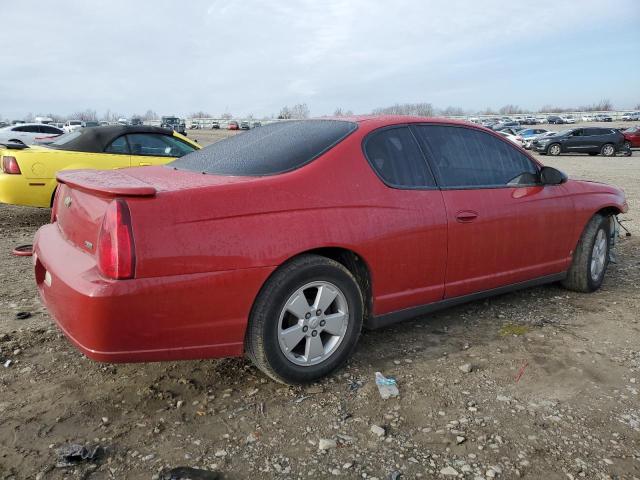 2G1WJ15K279396027 - 2007 CHEVROLET MONTE CARL LS RED photo 3