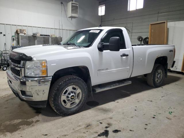 1GC0KXCG0BF168684 - 2011 CHEVROLET SILVERADO K2500 HEAVY DUTY LT WHITE photo 1